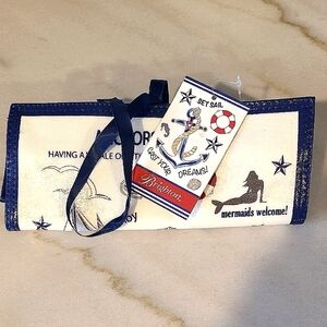 🎉Brand New🎉 Brighton Nautical Themed Canvas Pouch